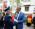 Тульские кадеты и студенты поздравили ветерана Великой Отечественной войны с наступающим Днем Победы