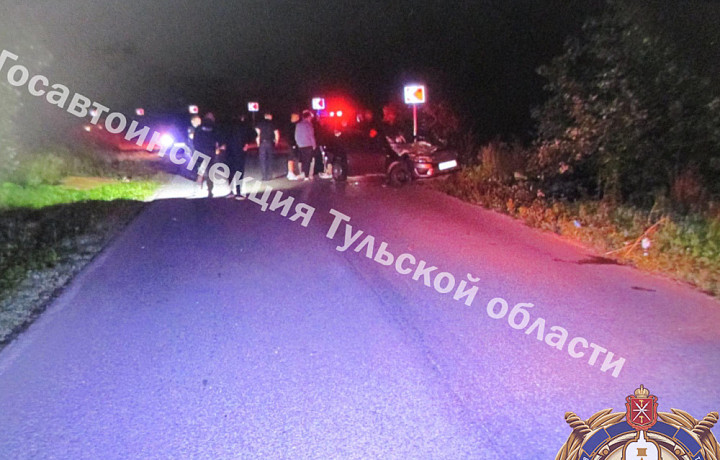 В Богородицком районе водитель «Лады» погиб, врезавшись в дерево