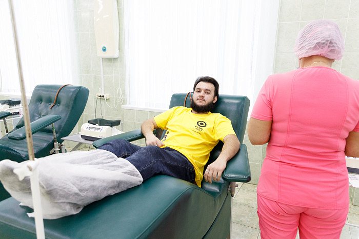 Сотрудники Ассоциации Медиа Траст и Тульской службы новостей стали донорами крови