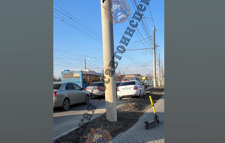 Тринадцатилетний самокатчик сбил подростка на улице Пролетарской в Туле