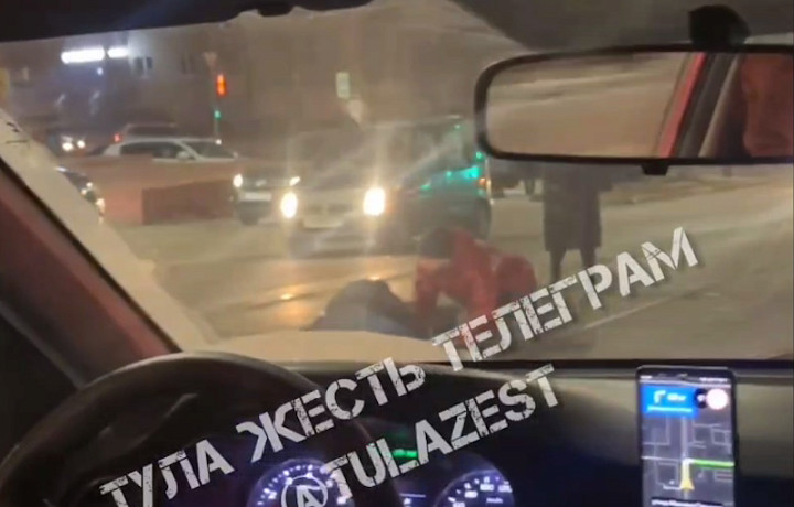 В Туле сбили пешехода на улице Максима Горького