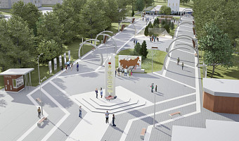 Тульская область восстановит сквер Победы в Мариуполе