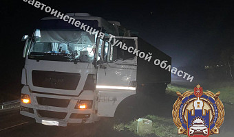 Тройное ДТП с фурой, легковушкой и тягачом случилось в Богородицком районе