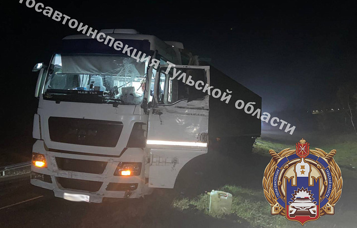 Тройное ДТП с фурой, легковушкой и тягачом случилось в Богородицком районе