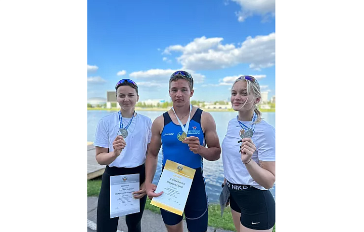 Тульские спортсмены завоевали медали чемпионата и первенства России по гребле на лодках «Дракон»