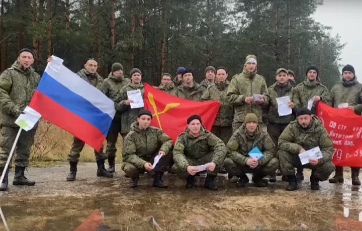 Мобилизованные алексинцы передали привет близким и поблагодарили земляков за помощь