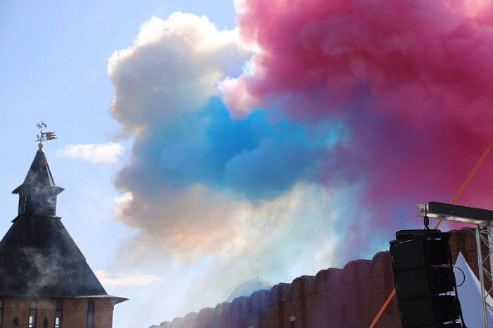 Илья Беспалов посетил праздничные мероприятия в День города Тулы