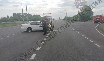 На трассе М-2 «Крым» в Щекинском районе столкнулись машины Lada XRAY и Nissan Sunny