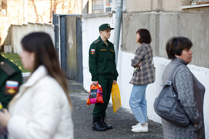 Первая группа тульских солдат-срочников отправилась к месту службы