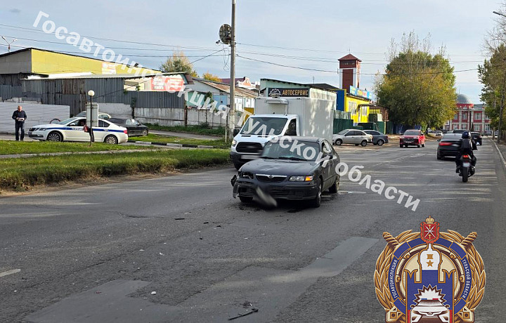 В Туле пьяный водитель Mazda устроил ДТП с мотоциклом