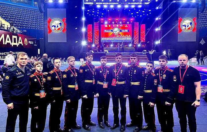 Суворовцы из Тульской области заняли второе место в Спартакиаде по армейскому рукопашному бою