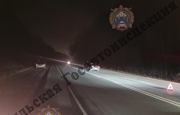 «ВАЗ» сбил мужчину на трассе «Тула – Новомосковск»: пешеход попал в больницу