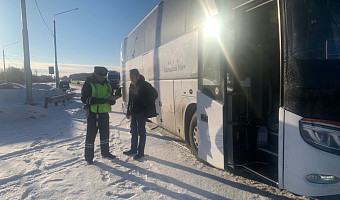 В новогодние праздники 130 тульских водителей автобусов и 35 таксистов нарушили правила перевозки пассажиров