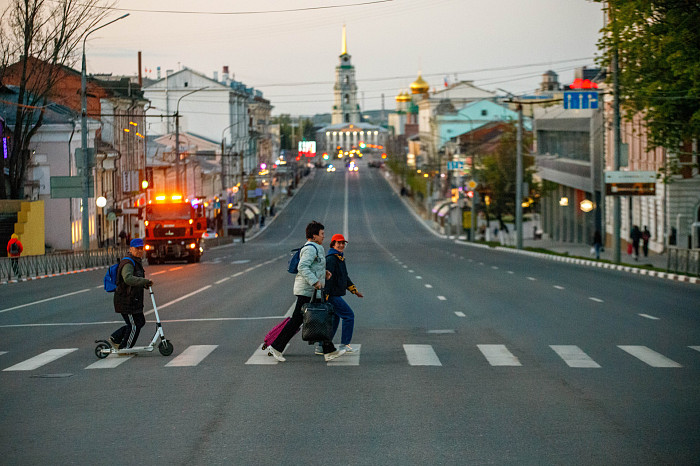 Фоторепортаж: в Туле прошла вторая репетиция Парада Победы