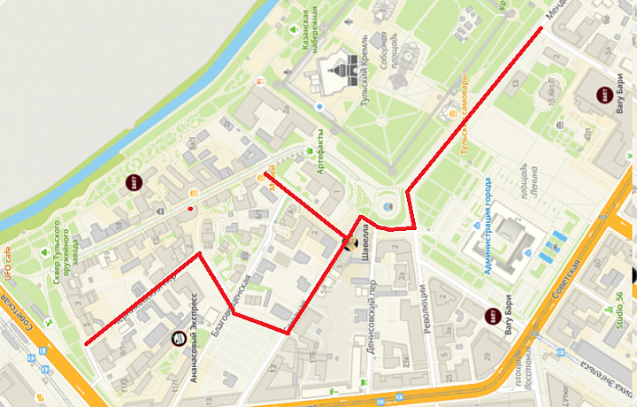 В Туле с 16 по 24 июля ограничат движение транспорта