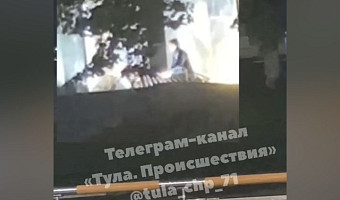 В Туле вандал ломал решетки Вечного огня на Трех Штыках