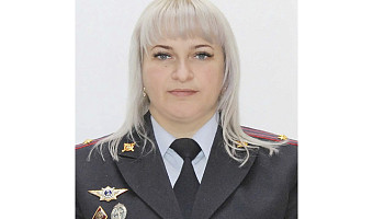 Подполковник полиции Наталья Золотова назначена начальником отделения МВД по Заокскому району