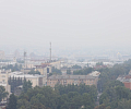 Запах гари под белым покрывалом: смог с лесных пожаров накрыл Тулу, фоторепортаж с 21 этажа