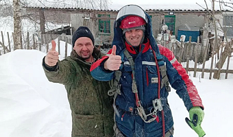 Электрики «Россети» устранили аварию в труднодоступном селе Тулы