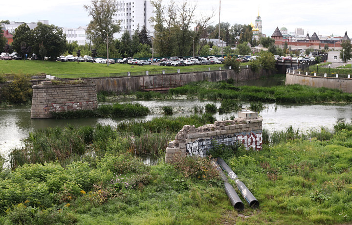 Власти не планируют расчищать русло Упы в Туле в ближайшее время  