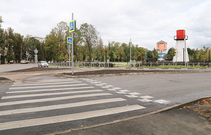 На улице Кирова в Туле обустроили три пешеходных перехода