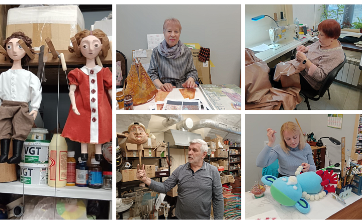 «Они же наши дети»: как рождаются марионетки для театра кукол, и есть ли душа за стеклянными глазами?
