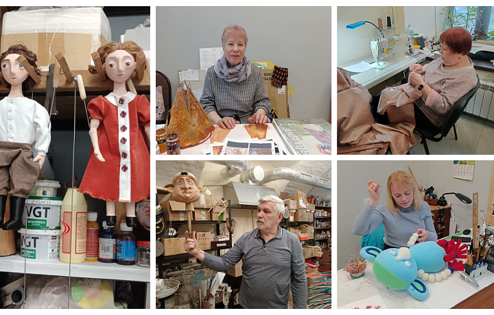 «Они же наши дети»: как рождаются марионетки для театра кукол, и есть ли душа за стеклянными глазами?