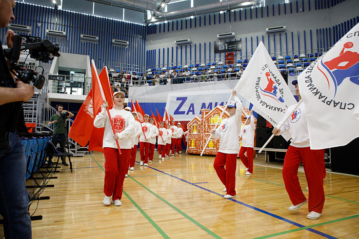 В спортивном комплексе «Тула-Арена» стартовала первая региональная Спартакиада медицинских работников