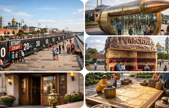 Типографская линейка-гигант и микро-самовар: какие памятники могли бы украсить Тулу – предложения нейросетей