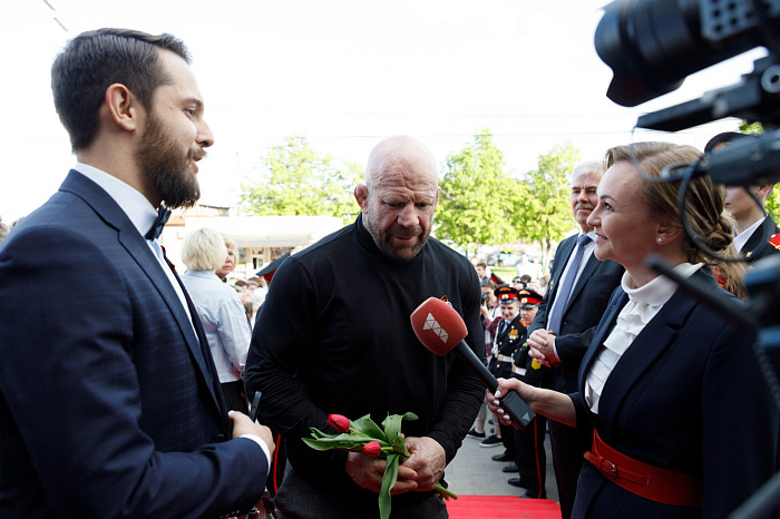 В Туле прошла церемония открытия фестиваля военного кино имени Юрия Озерова