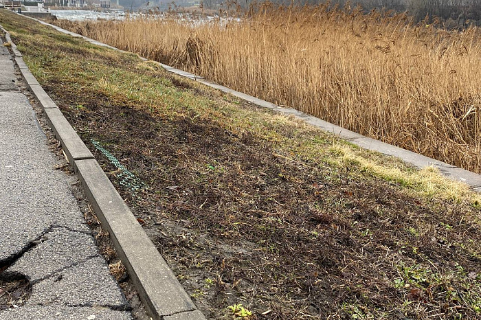 Туляки обратили внимание на неухоженное состояние Пролетарской набережной