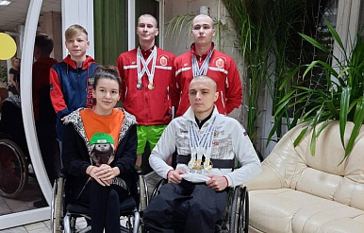Тульские пловцы забрали 11 медалей на Кубке и первенстве России по плаванию спорта лиц с ПОДА