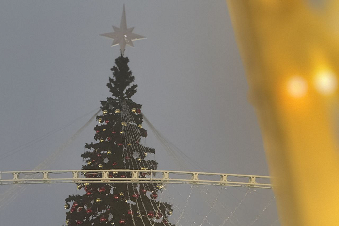 В Туле 1 декабря зажглась новогодняя иллюминация