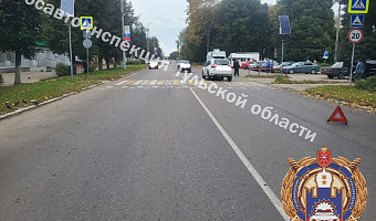 В Узловой девочка на электросамокате попала под машину на «зебре»