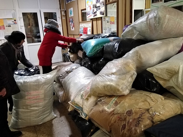 Жители Богородицкого района отправили гуманитарную помощь в зону СВО