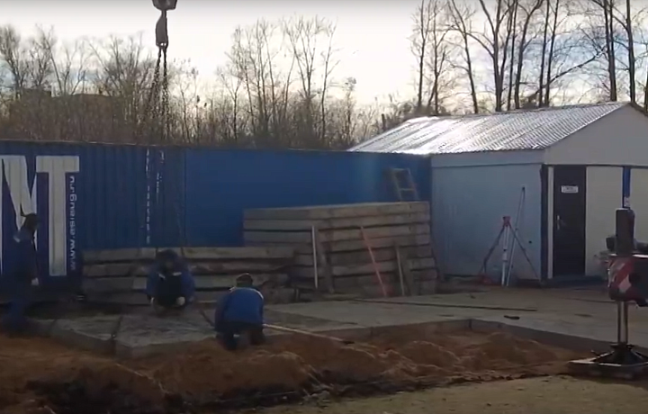 В Узловой стартовало строительство путепровода над железнодорожным переездом