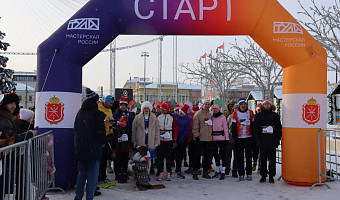 В Туле 300 человек вышли на старт «Забега обещаний» 1 января
