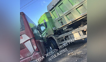 Пожилая пассажирка автобуса пострадала в ДТП в Туле