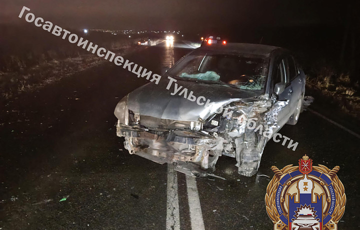 Три человека пострадали в ДТП на трассе «Тула – Алексин» в Новогуровском