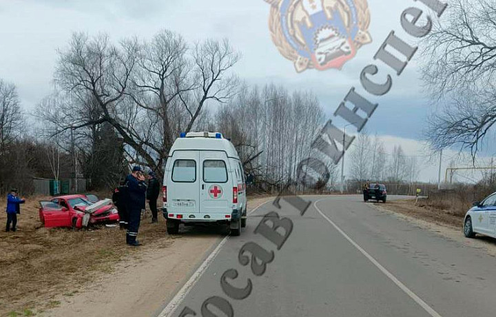 «Шевроле Клан» врезался в ЛЭП в Богородицком районе