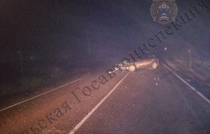 Два человека пострадали в ДТП между Kia Rio и Chevrolet Lanos на трассе «Тула – Алексин»