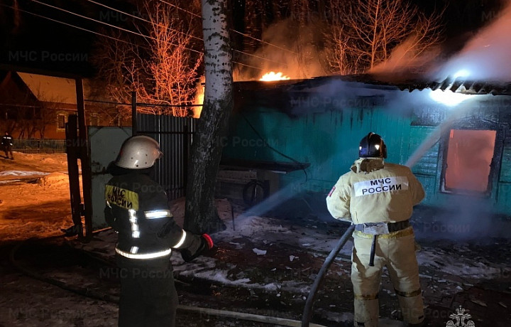 За сутки в Тульской области произошли шесть пожаров и одно ДТП