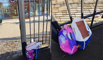 «Так делать нельзя!»: неизвестные подбросили под забор библиотеки пакеты с книгами