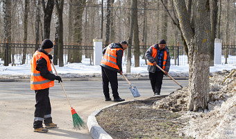 Первый весенний субботник проведут в Туле 28 марта
