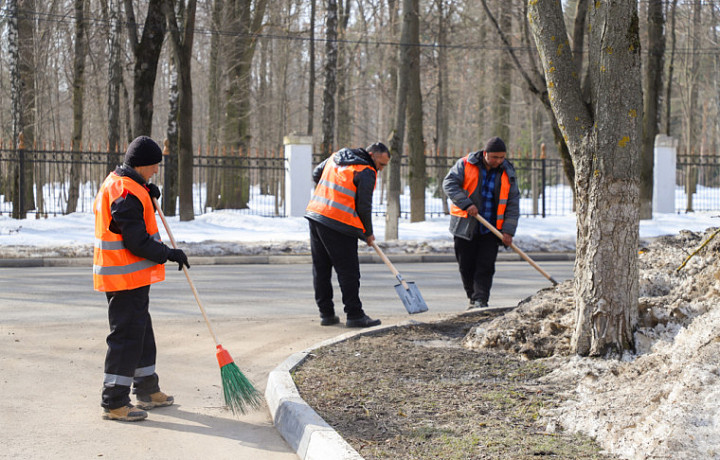 Первый весенний субботник проведут в Туле 28 марта