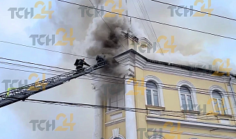 Сгоревший в Туле военный госпиталь взяли под охрану