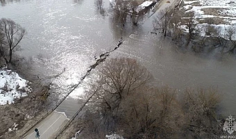 Тульская область вошла в список регионов с максимальным подъёмом воды в половодье