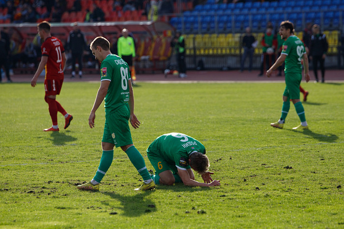 Фоторепортаж: как прошел матч «Арсенала» с «Кубанью»