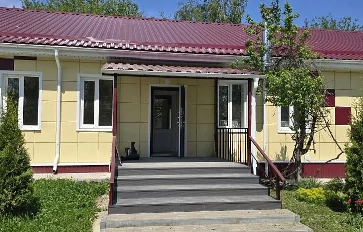 Завершился ремонт дошкольного подразделения Лутовской школы Воловского района
