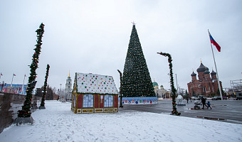 В Туле потратят больше 300 тысяч рублей на новогодние баннеры